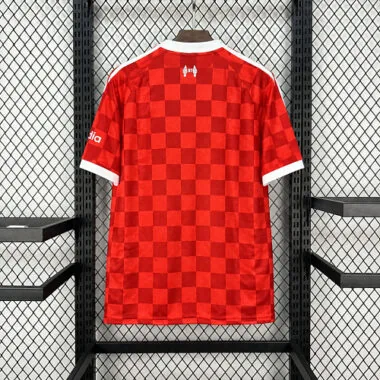 Liverpool 2027/28 Red Checkerboard Home Jersey